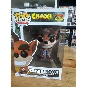 VAULTED Crash Bandicoot Funko Pop #273 Games Video Gaming Sony Playstation Dog